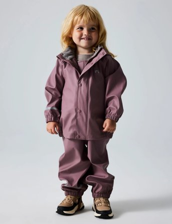 name it Nkndry10 Rain Set Fo Noos - Purple - 146