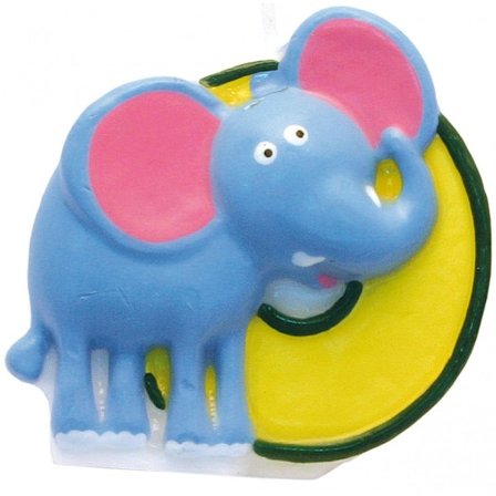 Safari-födelsedagsljus, siffra ljus 0