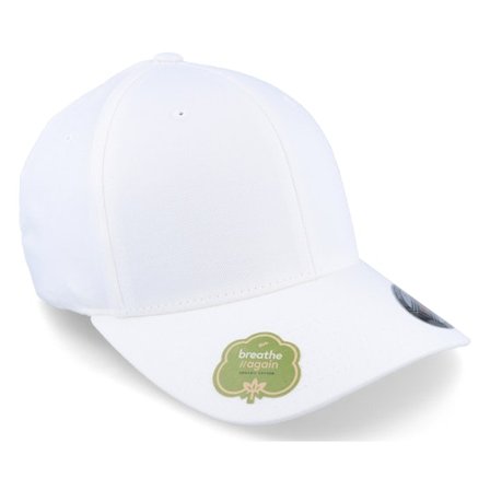 Flexfit - Hvid flexfit Kasket - Organic White Flexfit @ Hatstore