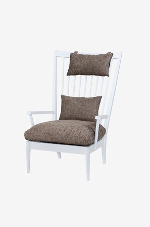 Torkelson - Stol Orust 1-pack - Vit - Fåtöljer - Från Homeroom