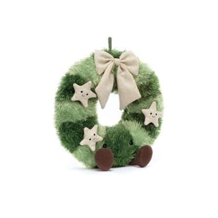 Jellycat Nordic Spruce -kranssi pehmolelu 35 cm