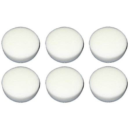 6-pack återanvändbara skumfilter kompatibla med Hoover Platinum DXGHC