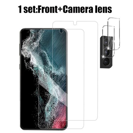 Samsung Galaxy S21 FE Skärmskydd + Kameralinsskydd HD 0,3mm