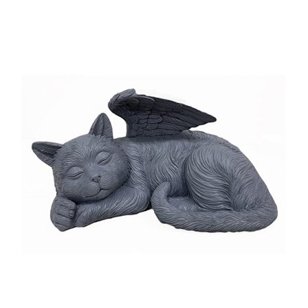 1 stk Harpiks Dipper Engel Katt Dyr Gravstein Minne Sten