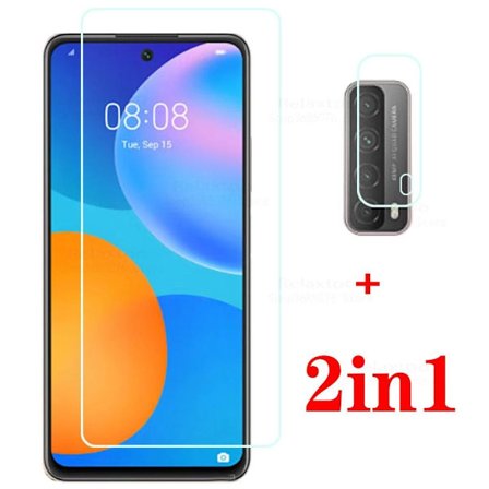 Sk rmskydd + Kameralinsskydd 0,2mm Huawei P smart 2021