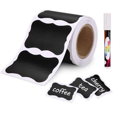 300 st självhäftande etiketter för kök