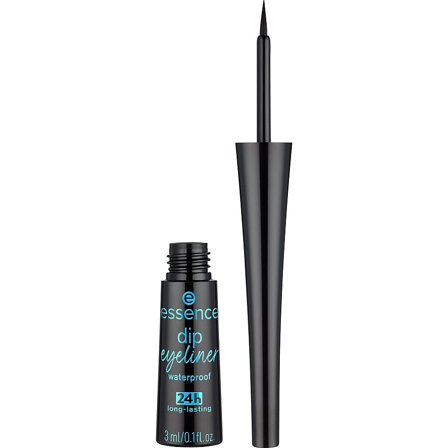 Essence dip eyeliner waterproof 24h long-lasting black, Makeup, Øjne, Eyeliner
