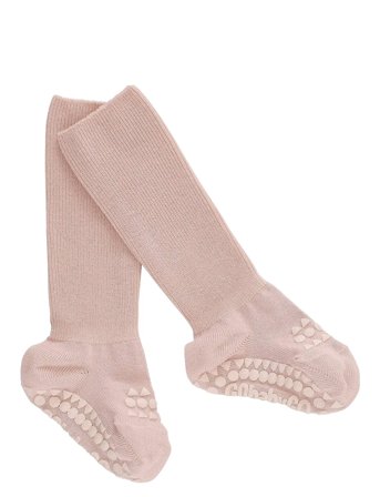 GoBabyGo Non-Slip Socks - Bamboo - Pink - 20/22