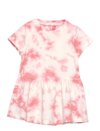 Nmfhalo Ss Dress Dresses & Skirts Dresses Casual Dresses Short-sleeved Casual Dresses Rosa Name It