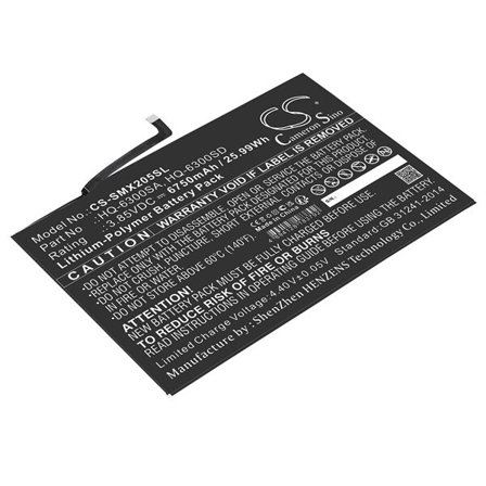 Batteri til tablet til Samsung Tab A8 10.5, SM-X200, SM-X205