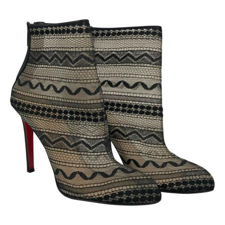 Christian Louboutin Pre-owned Pre-owned Støvler Brun, Dame, Størrelse: 38 EU