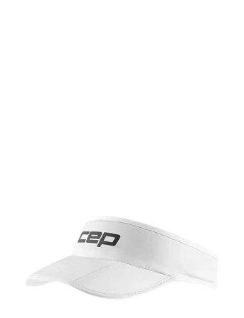 CEP Core Run Foldable Visor - White - ONE SIZE