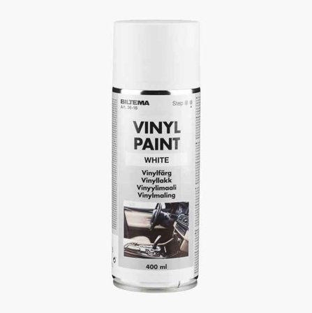 Vinylfärg vit 400 ml - Biltema
