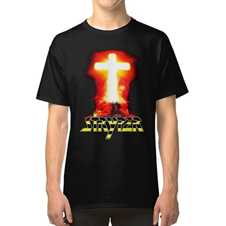 Stryper-logolla varustettu kristillinen rock-bändi 90art T-paita