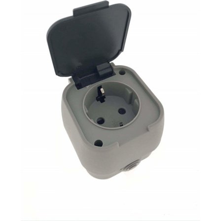 Vägguttag Utomhus 1-vägs IP54