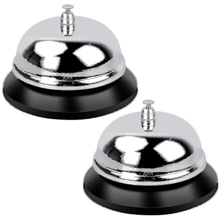 Dørklokke / Hotelklokke - Sølvklokke