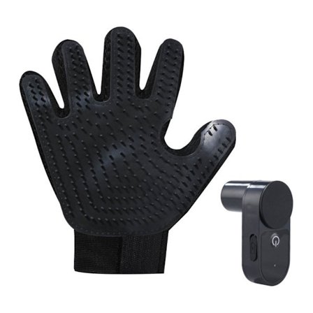 Elektrisk kæledyrsplejehandske med spraytåge - Slut med flyvende hår!