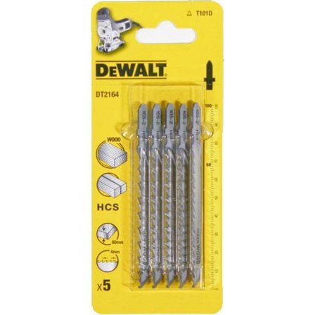 Dewalt DT2164 Sticksågsblad 5-pack, Såga