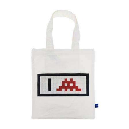 Comme des Garçons, Shopper bag with logo Wit, Heren, Maat:ONE Size,Katoen,print