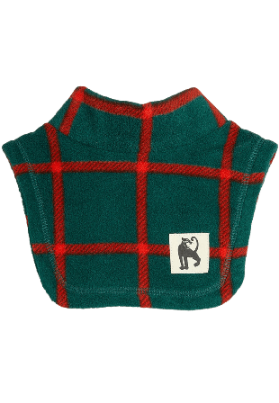 Mini Rodini Plaid Fleece Polotröja Accessoarer Unisex Grön ONESIZE