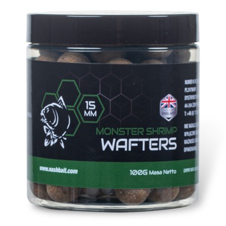 Nash Monster Shrimp Wafters 20mm 100g