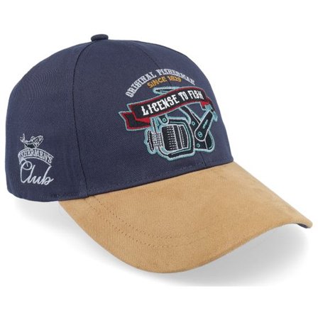MJM Hats - Blå adjustable Keps - License To Fish 41 Organic Cotton Navy Adjustable @ Hatstore