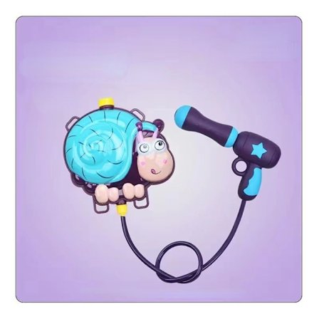 Barn vattenpistol ryggsäck 1800ml Snigel ryggsäck