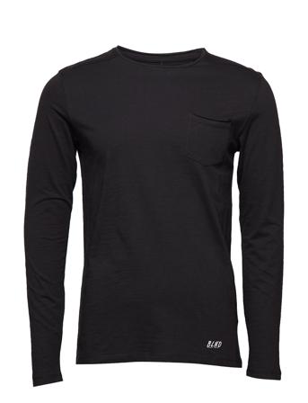 Bhnicolai Tee L.s. T-shirts Long-sleeved Svart Blend