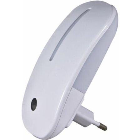 Dag/natt-sensor LED nattlampa (skymning) på 1W 15Lm 4000K sockel