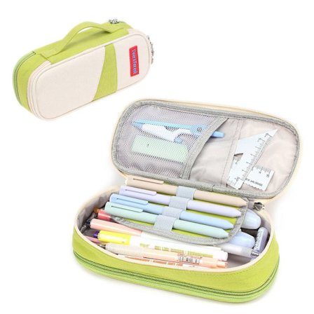 Penal Stor Penneveske GRØNN