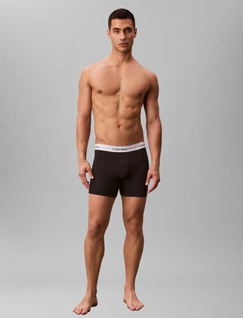 Calvin Klein Boxer Brief 3Pk - Black - XL