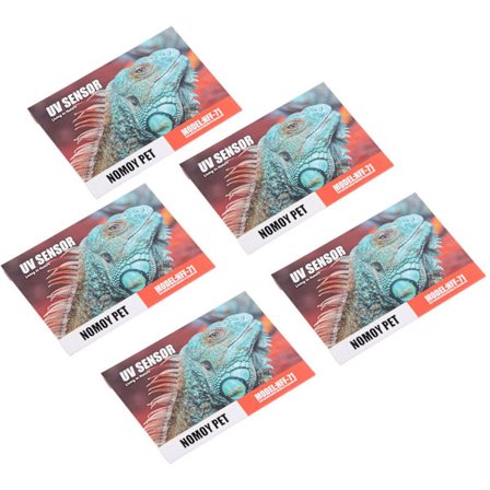 Genanvendelig Reptil UVB Sensor Kort Hurtig Test Nem Måling UV Index