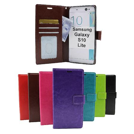 Crazy Horse Wallet Samsung Galaxy S10 Lite (g770f) Lila