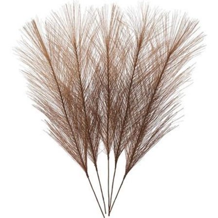 Påsk fjädrar / Påskplym Brun 5 pack Cult Design