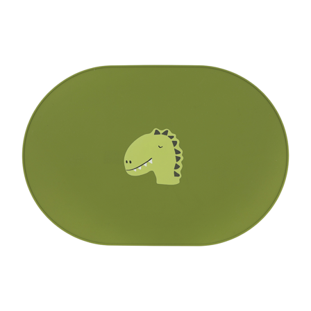 Trixie Spisebrikke i silikon Mr. Dino, Grønn, 1 stk.