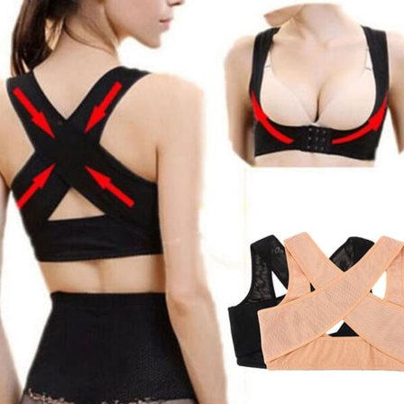 Holdningsvest til Kvinder Rygstøtte for Bedre Holdning—pa