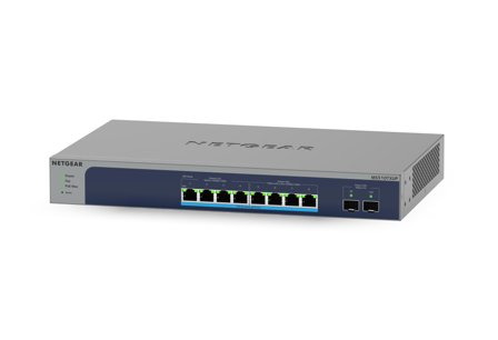 Netgear Smart MS510TXUP - switch - 8 porter - smart - rackmonterbar