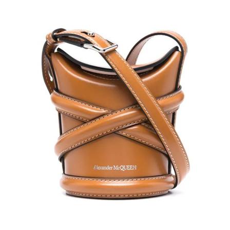 Alexander McQueen, Cross Body Bags Bruin, Dames, Maat:ONE Size