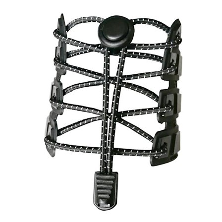 [3 Par Elastiska Snören, Reflekterande Elastiska Skosnören 120cm Inga Slips Elastiska Låsskosnören för Vuxna, Barn, Äldre Generation, Handikappade, 