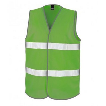 Resultater Voksen Unisex Core Enhanced Hi-Vis Vest L/XL Limegrøn