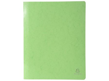 Exacompta Iderama samlingspärm, A4, 200 ark, 240 x 320 mm, presspan med polypropylen, lime - Lyreco - Kontorsmaterial - Mappar och plastfickor - 