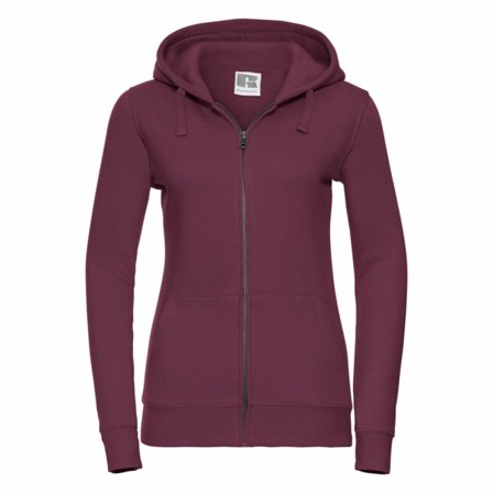 Russell Ladies Premium Authentic Zipped Hoodie (3-lagerstyg)