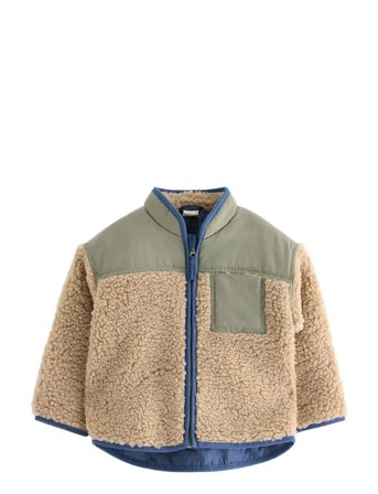 Lindex Jacket Pile Baby - Green - 92