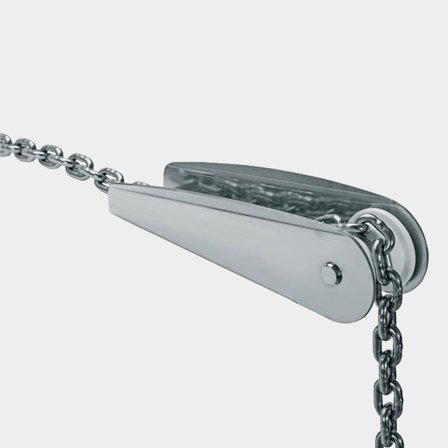 Rolka kotwiczna, 250 x 50 mm, do 10 kg - Jachtowa