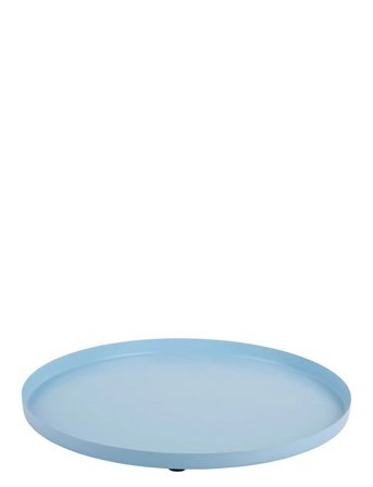 present time Tray Servir Round Small - Blue - Ø 30 CM