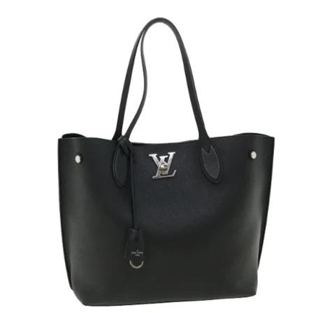 Louis Vuitton Vintage Pre-owned Tote Bags Sort, Dame Vintage Tasker, Størrelse: ONE Size