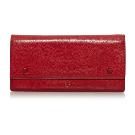 Celine Vintage, Wallets & Cardholders Rood, Dames, Maat:ONE Size