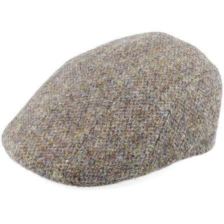 MJM Hats - Grön flatcap Keps - Maddy Harris Tweed Green Flat Cap @ Hatstore
