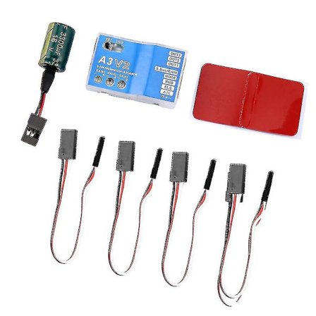 A3 Flygkontroll Stabiliseringssystem 6-axlig Gyro för Fpv Rc-plan