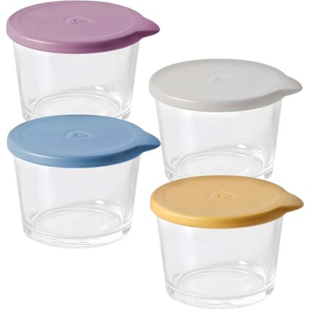 Glasburk med lock, läcksäker behållare för overnight oats, havregryns- och salladsburkar, för flingor, mjölk, frukt, kryddor, dressing, sås, snacks, 